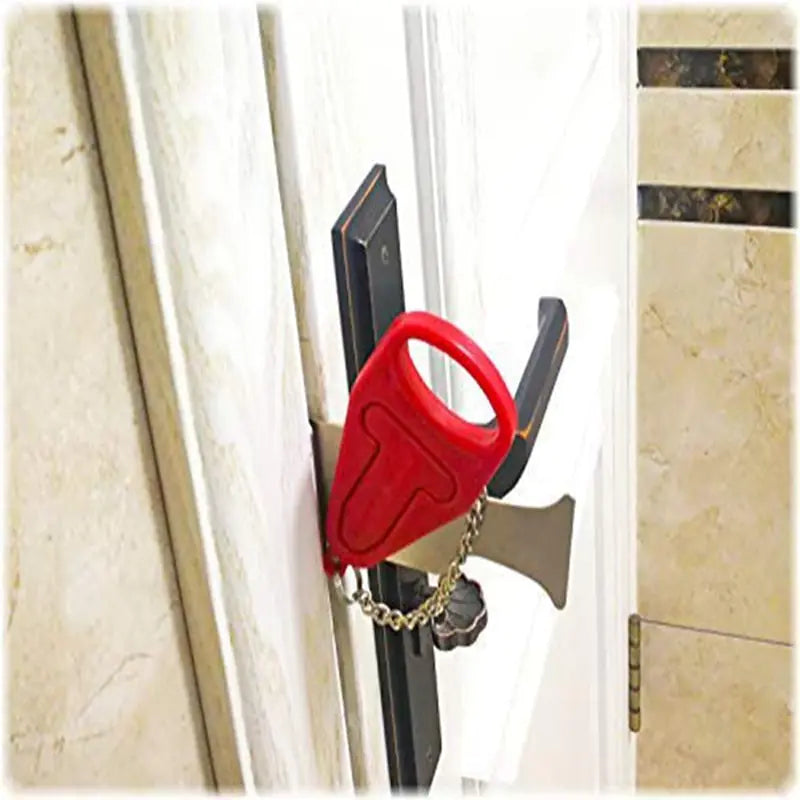 Portable Hotel Door Lock  Self-Defense Door Stop