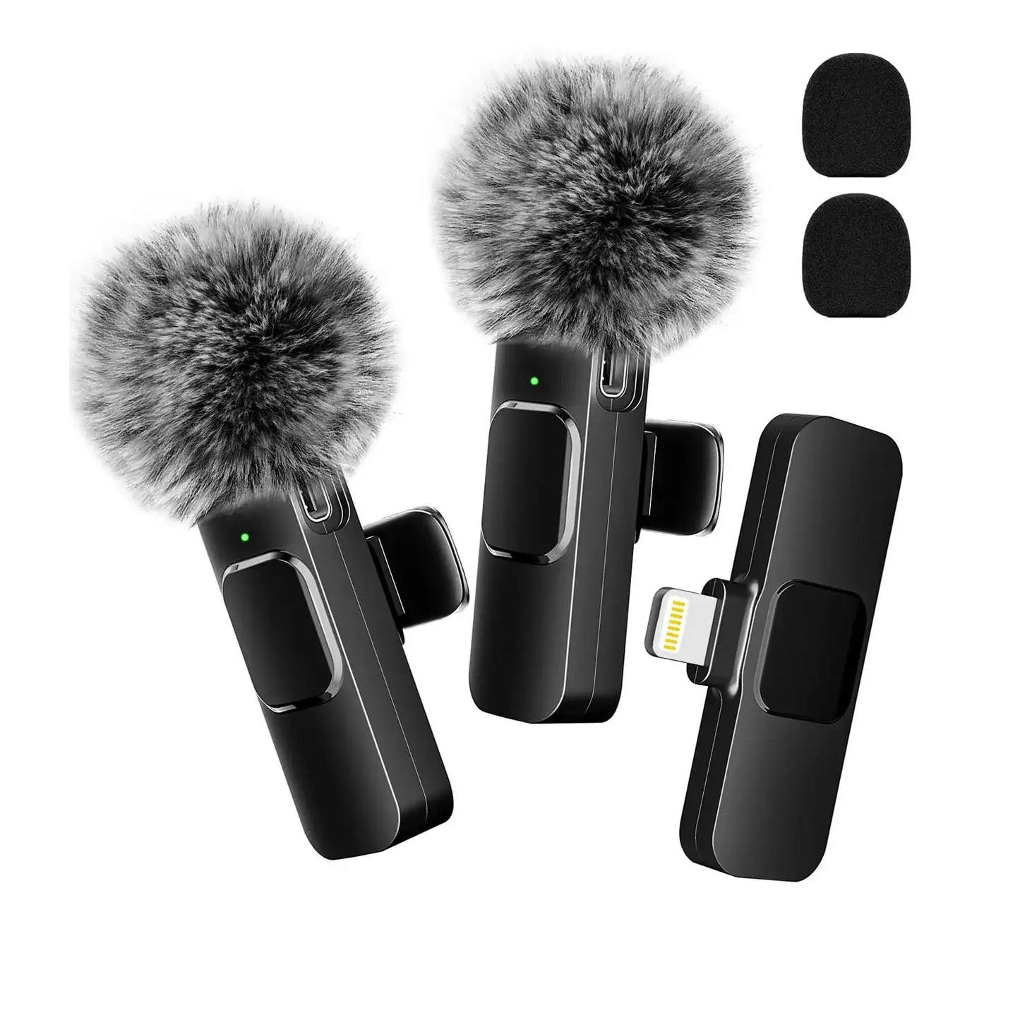 Wireless Lavalier Microphone Portable Solution For Mobile Recording