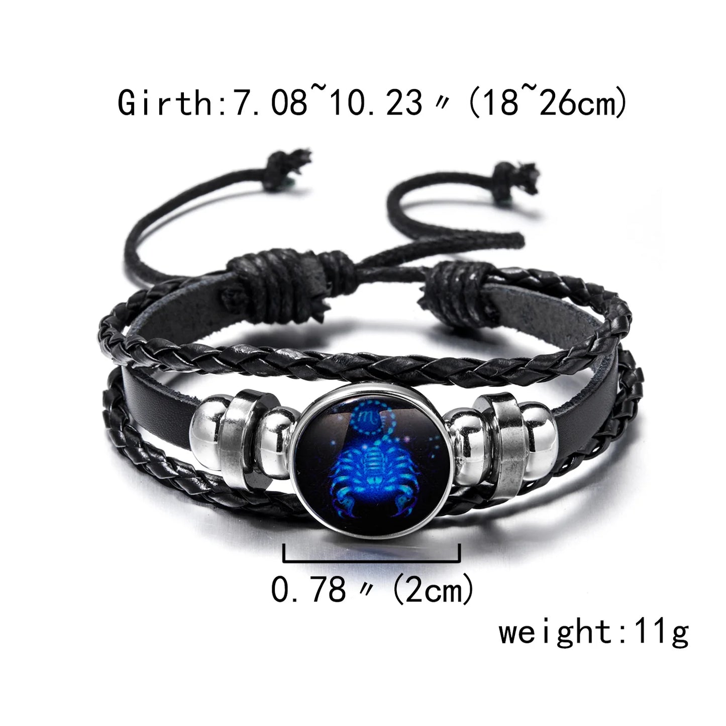 Unisex  Zodiac Luminous Bracelets